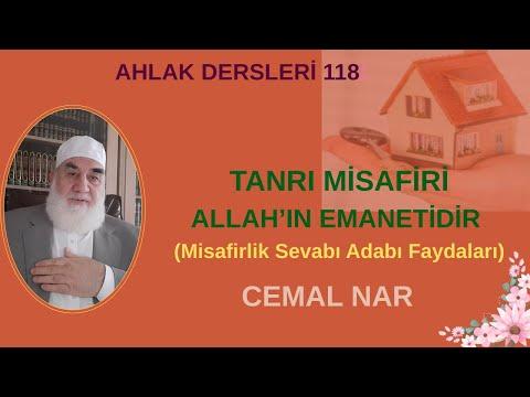 Embedded thumbnail for AHLAK DERSLERİ 118: TANRI MİSAFİRİ ALLAH’IN EMANETİDİR (Misafirlik Sevabı Adabı Faydaları)