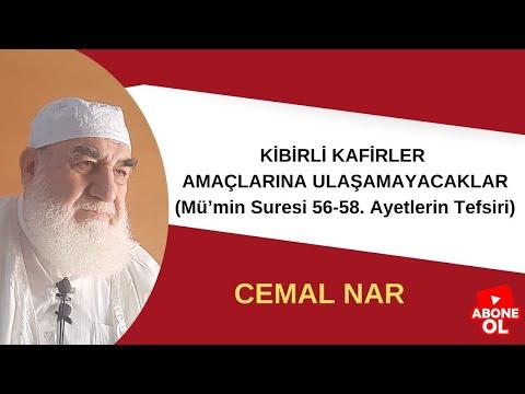 Embedded thumbnail for KİBİRLİ KAFİRLER AMAÇLARINA ULAŞAMAYACAKLAR (Mü’min Suresi 56-58. Ayetlerin Tefsiri)