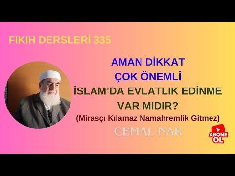 Embedded thumbnail for FIKIH DERSLERİ  335 İSLAM’DA EVLATLIK EDİNME VAR MIDIR? (Mirasçı Kılamaz Namahremdir?