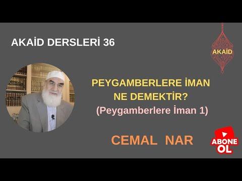 Embedded thumbnail for AKAİD DERSLERİ 36 PEYGAMBERLERE İMAN NE DEMEKTİR? (Peygamberlere İman 1)