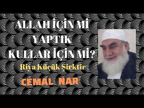 Embedded thumbnail for ALLAH İÇİN Mİ KULLAR İÇİN Mİ? (Riya Küçük Şirktir)