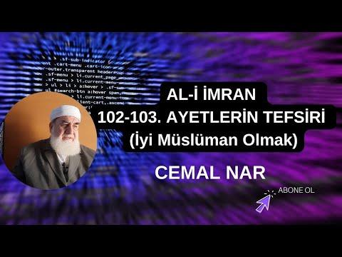 Embedded thumbnail for AL İ İMRAN 102 103  AYETLERİN TEFSİRİ (İyi Müslüman Olmak)