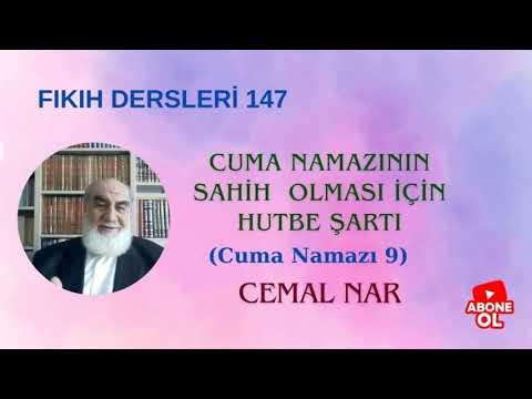 Embedded thumbnail for FIKIH DERSLERİ  147 CUMA NAMAZININ SAHİH  OLMASI İÇİN HUTBE ŞARTI (Cuma Namazı 9)