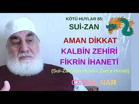 Embedded thumbnail for KÖTÜ HUYLAR 85: SUİ-ZAN AMAN DİKKAT KALBİN ZEHİRİ FİKRİN İHANETİ (Sui-Zan’dan Hüsn-i Zan’a Hicret)