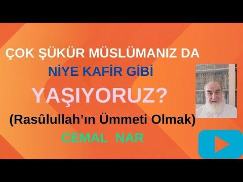 Embedded thumbnail for ÇOK ŞÜKÜR MÜSLÜMANIZ DA NİYE KAFİR GİBİ YAŞIYORUZ? (Rasûlullah’ın Ümmeti Olmak)