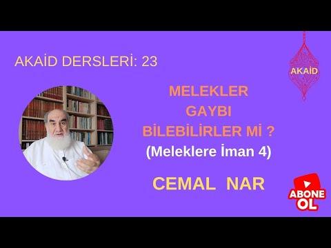 Embedded thumbnail for AKAİD DERSLERİ 23 MELEKLER GAYBI BİLEBİLİRLER Mİ? (Meleklere İman 4)