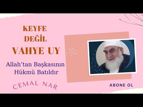 Embedded thumbnail for KEYFE DEĞİL VAHYE UY (Allah&amp;#039;tan Başkasının Hükmü Batıldır)