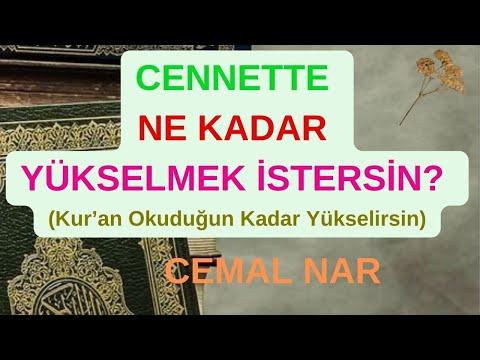 Embedded thumbnail for CENNETTE NE KADAR YÜKSELMEK İSTERSİN (Kur’an Okuduğun Kadar Yükselirsin)