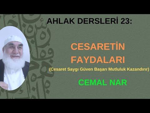 Embedded thumbnail for AHLAK DERSLERİ 23: CESARETİN FAYDALARI (Cesaret Saygı Güven Başarı Mutluluk Kazandırır)