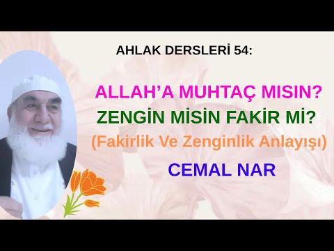 Embedded thumbnail for AHLAK DERSLERİ 54: ALLAH’A MUHTAÇ MISIN? ZENGİN MİSİN FAKİR Mİ? (Fakirlik Ve Zenginlik Anlayışı)