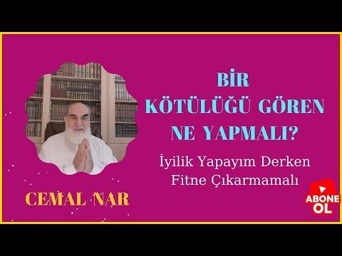 Embedded thumbnail for BİR KÖTÜLÜK GÖREN NE YAPMALI? (İyilik Yapayım Derken Fitne Çıkarmamalı)