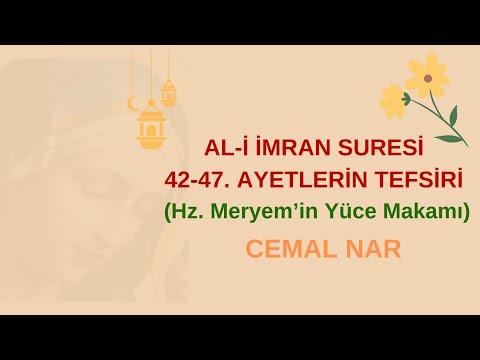 Embedded thumbnail for AL İ İMRAN SURESİ 42 47  AYETLERİN TEFSİRİ (Hz  Meryem’in Yüce Makamı)