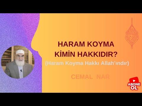 Embedded thumbnail for HARAM KOYMA KİMİN HAKKIDIR (Haram Koyma Hakkı Allah’ındır)