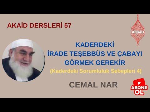 Embedded thumbnail for AKAİD DERSLERİ 57  KADERDEKİ İRADE VE ÇABAYI GÖRMEK GEREKİR  (Kaderdeki Sorumluluk Sebepleri)