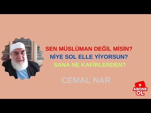 Embedded thumbnail for SEN MÜSLÜMAN DEĞİL MİSİN NİYE SOL ELLE YİYORSUN?  SANA NE KAFİRLERDEN?