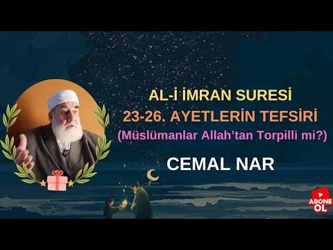 Embedded thumbnail for AL-İ İMRAN SURESİ 23-26. AYETLERİN TEFSİRİ (Müslümanlar Allah’tan Torpilli mi?)