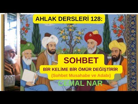 Embedded thumbnail for AHLAK DERSLERİ 128: SOHBET BİR KELİME BİR ÖMÜR DEĞİŞTİRİR (Sohbet Musahabe ve Adabı)