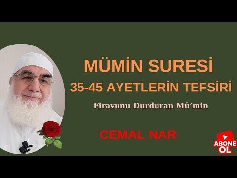 Embedded thumbnail for MÜMİN SURESİ 35 45 AYETLERİN TEFSİRİ (Firavunu Durduran Mü&amp;#039;min)